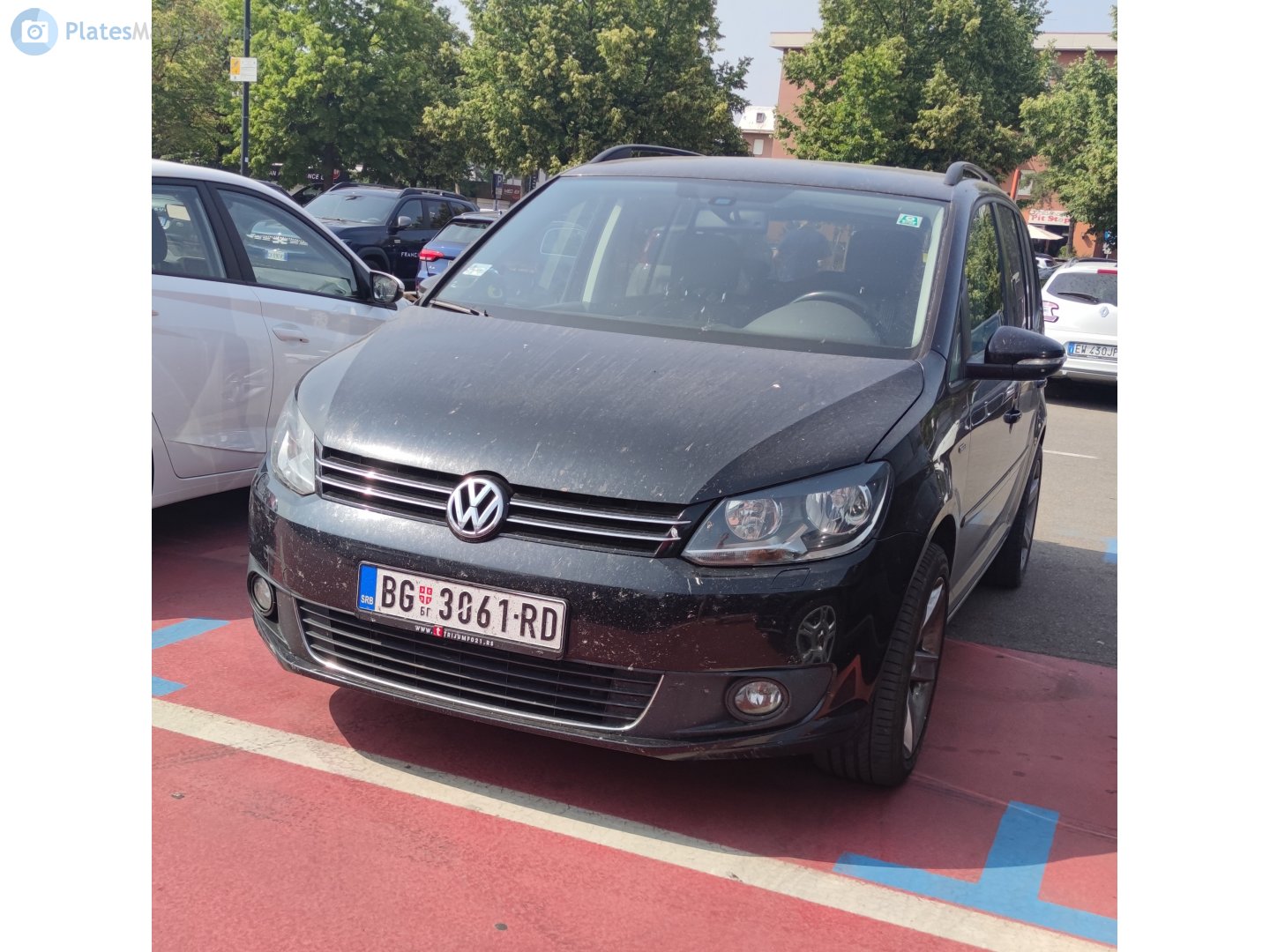 BG 3061-RD, Volkswagen Touran 1st gen (1T3), 2nd facelift, 2010–2015