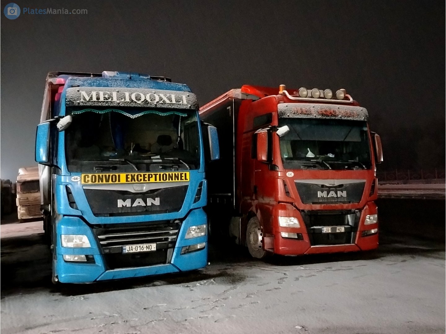 JA-016-NO, MAN TGX 1st gen, facelift, 2012–2020