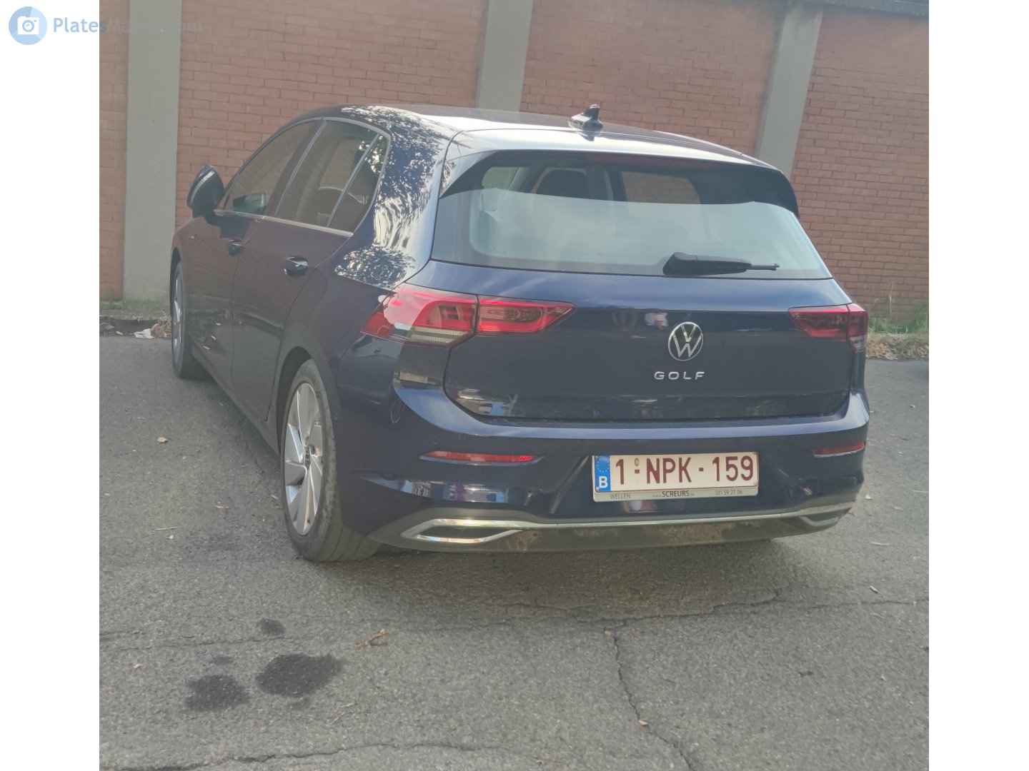 1-NPK-159, Volkswagen Golf 8th gen Hatch (CD1), 2020–