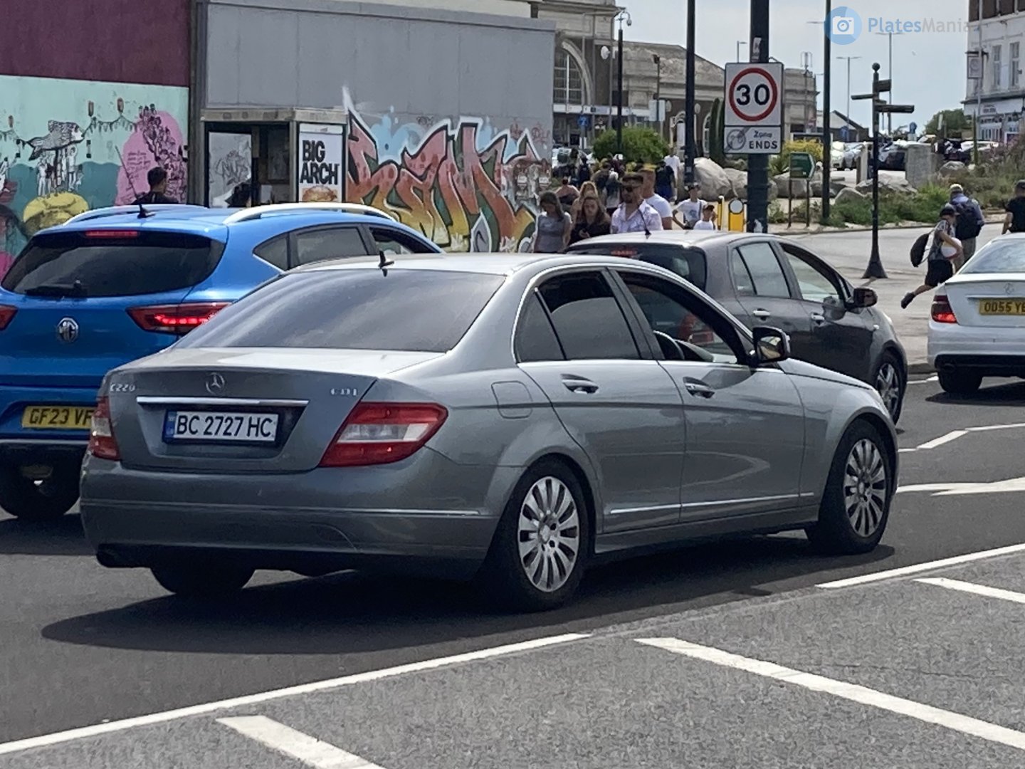 BC 2727 HC, Mercedes-Benz C-Klasse 3rd gen Sedan (W204), 2007–2015