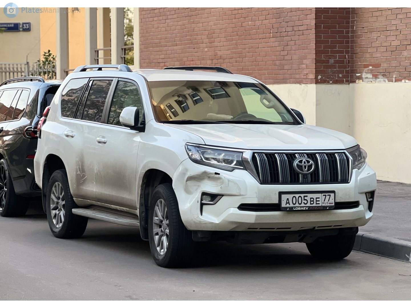 а 005 ве 77, Toyota Land Cruiser Prado 4th gen 5-door SUV (J150), 2nd facelift, 2017–2023