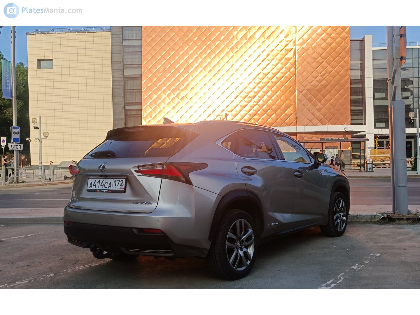 а 414 са 172, Lexus NX 1st gen (AZ10), facelift, 2017–2021