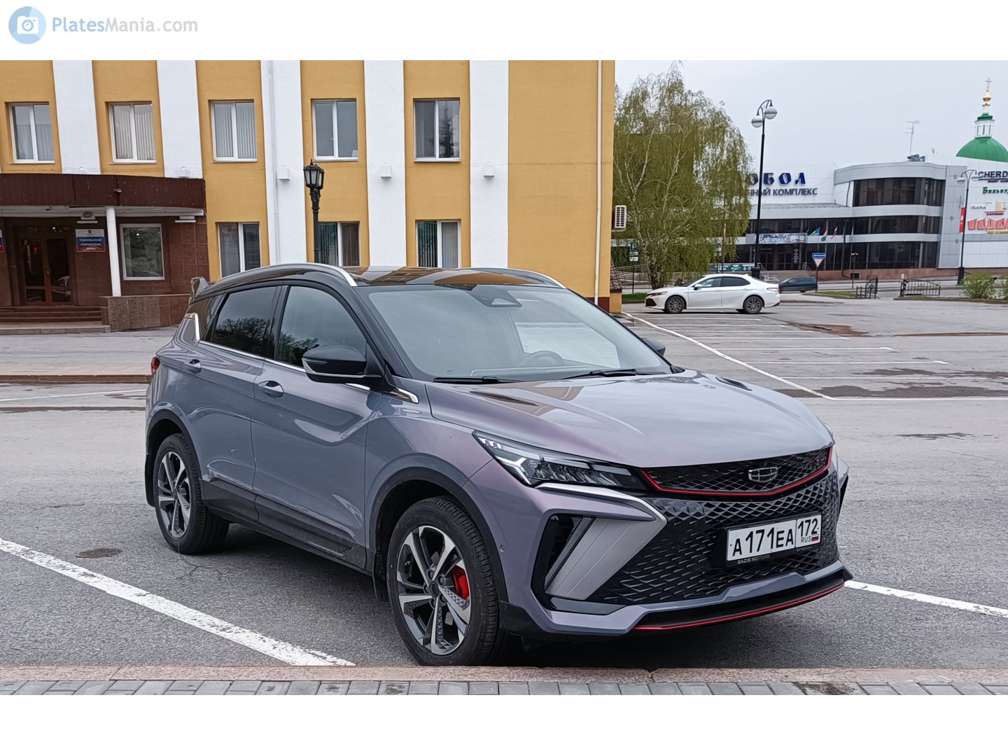 а 171 еа 172, Geely Coolray 1st gen (SX11), facelift, 2023–