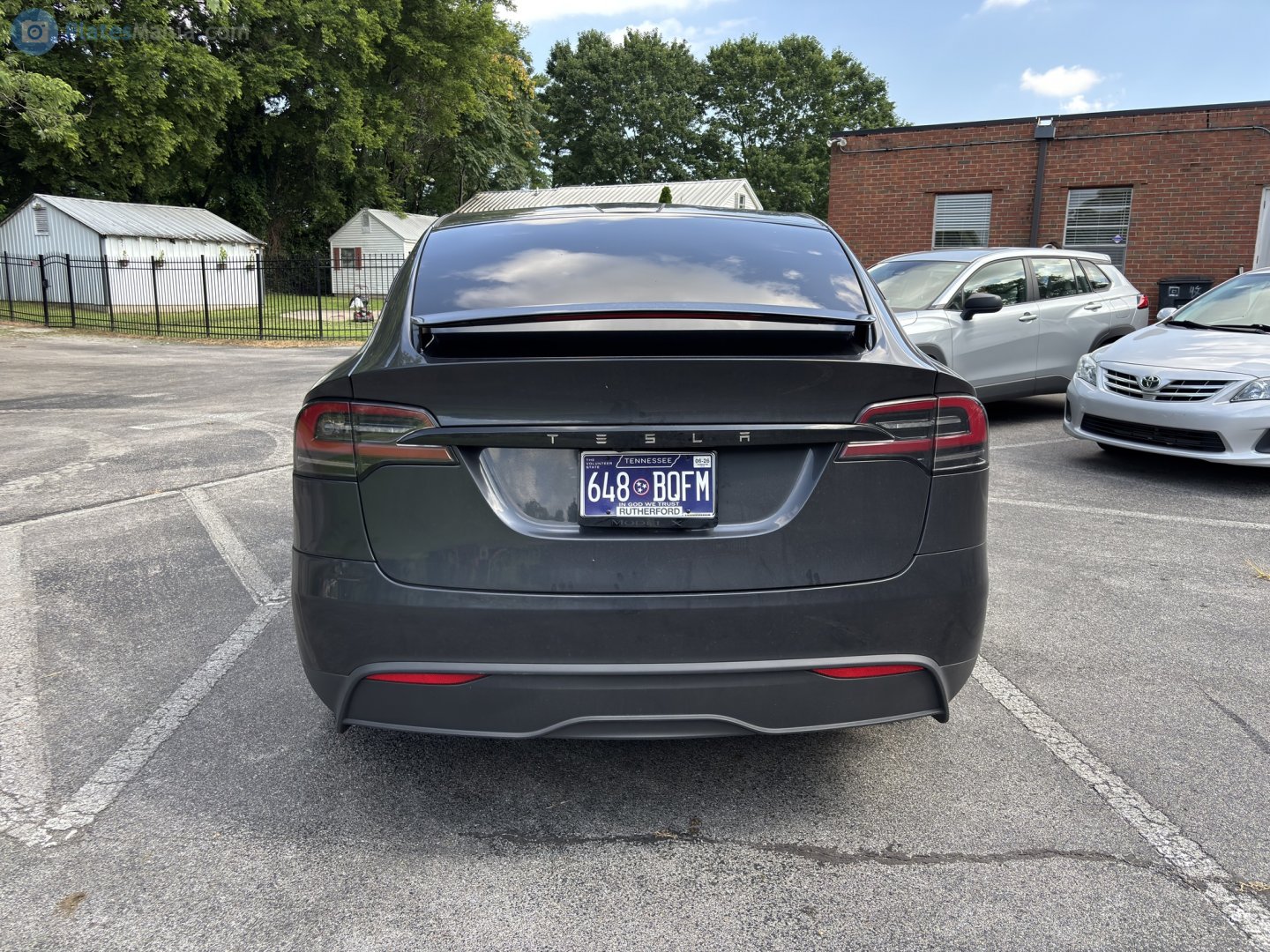 648-BQFM, Tesla Model X 1st gen (5YJX), 2015–