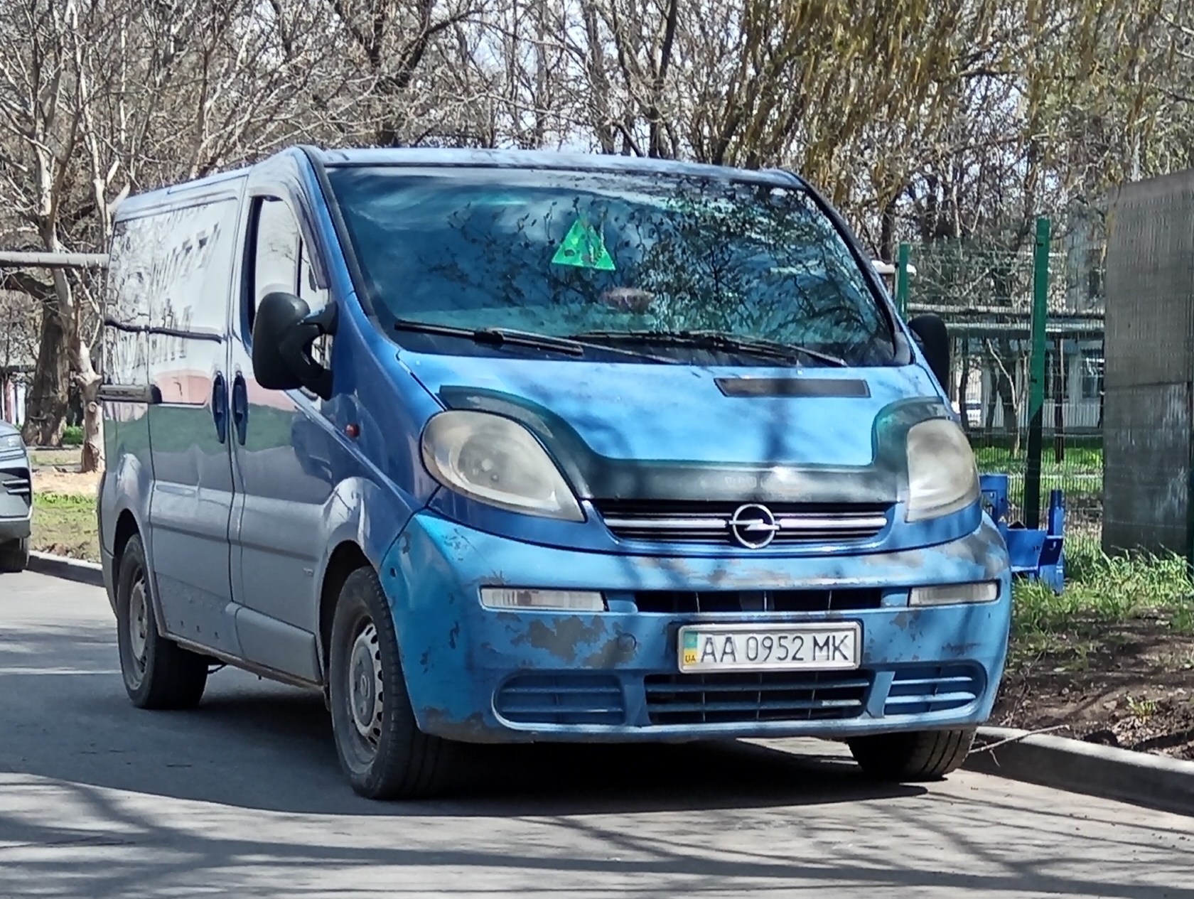 AA 0952 MK, Opel Vivaro 1st gen Van (A; X83), 2001–2014