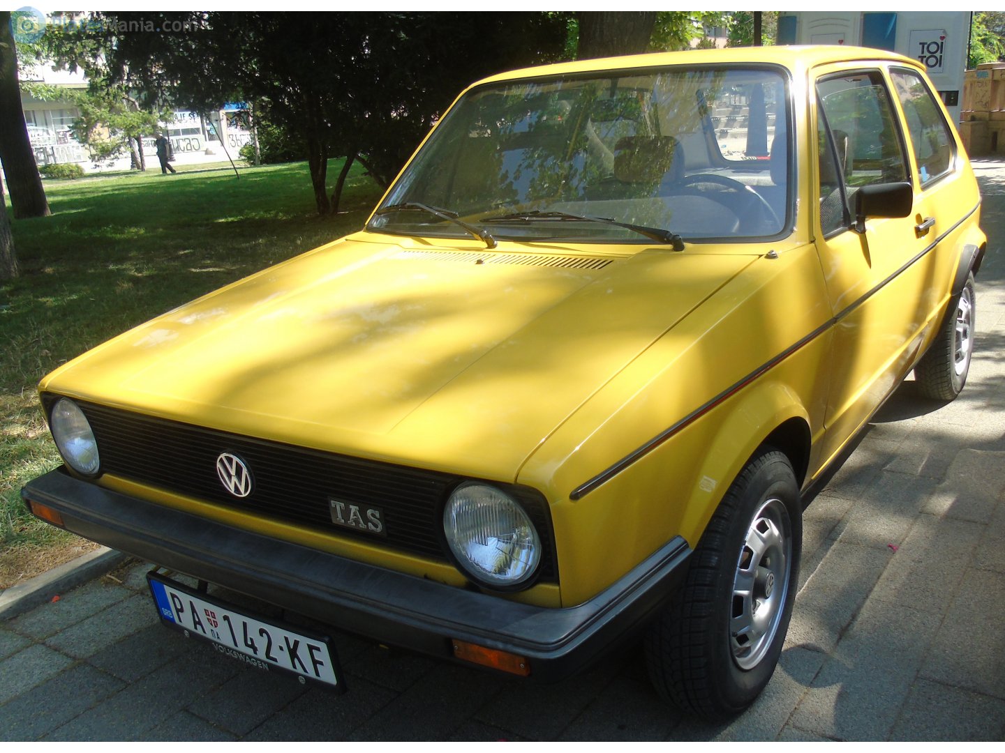 PA 142-KF, Volkswagen Golf 1st gen 3-door Hatch (17), 1974–1984