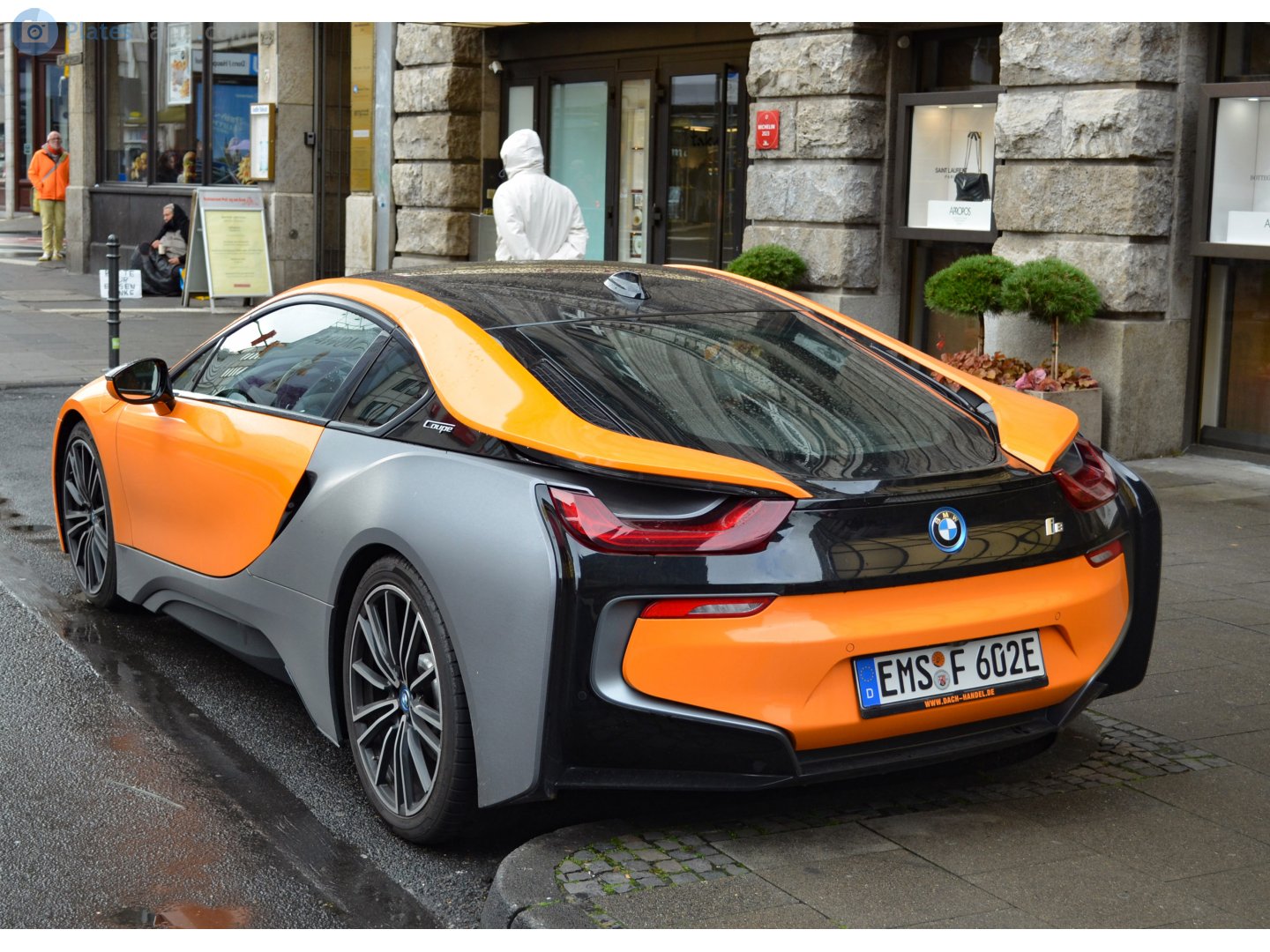 EMS F 602 E, BMW i8 1st gen Coupé (I12), 2014–2020