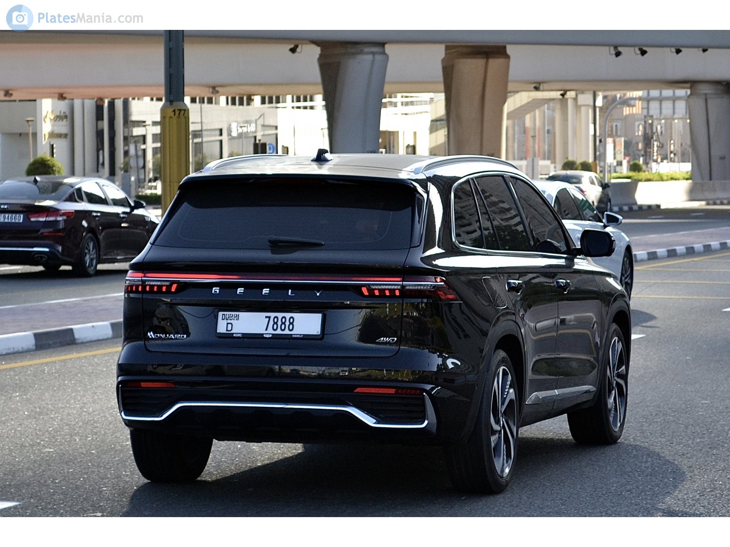 D 7888, Geely Monjaro 1st gen (KX11), 2021­–