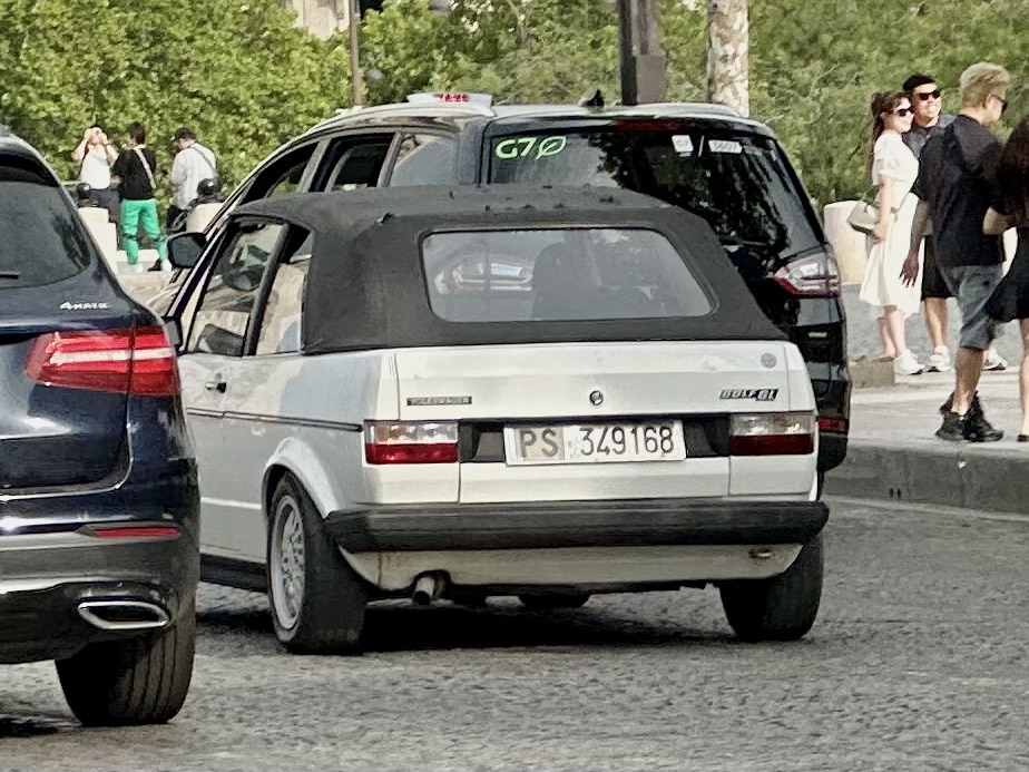 PS 349168, Volkswagen Golf 1st gen Cabrio (17), 1979–1993