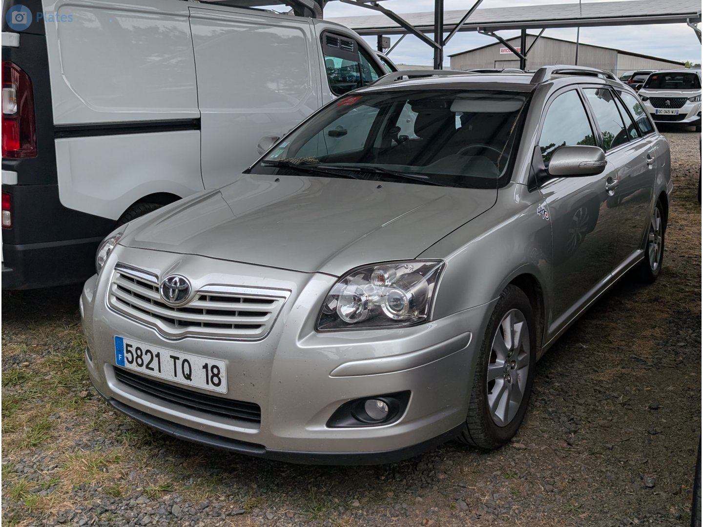 5821 TQ 18, Toyota Avensis 2nd gen Wagon (T250), 2003–2009