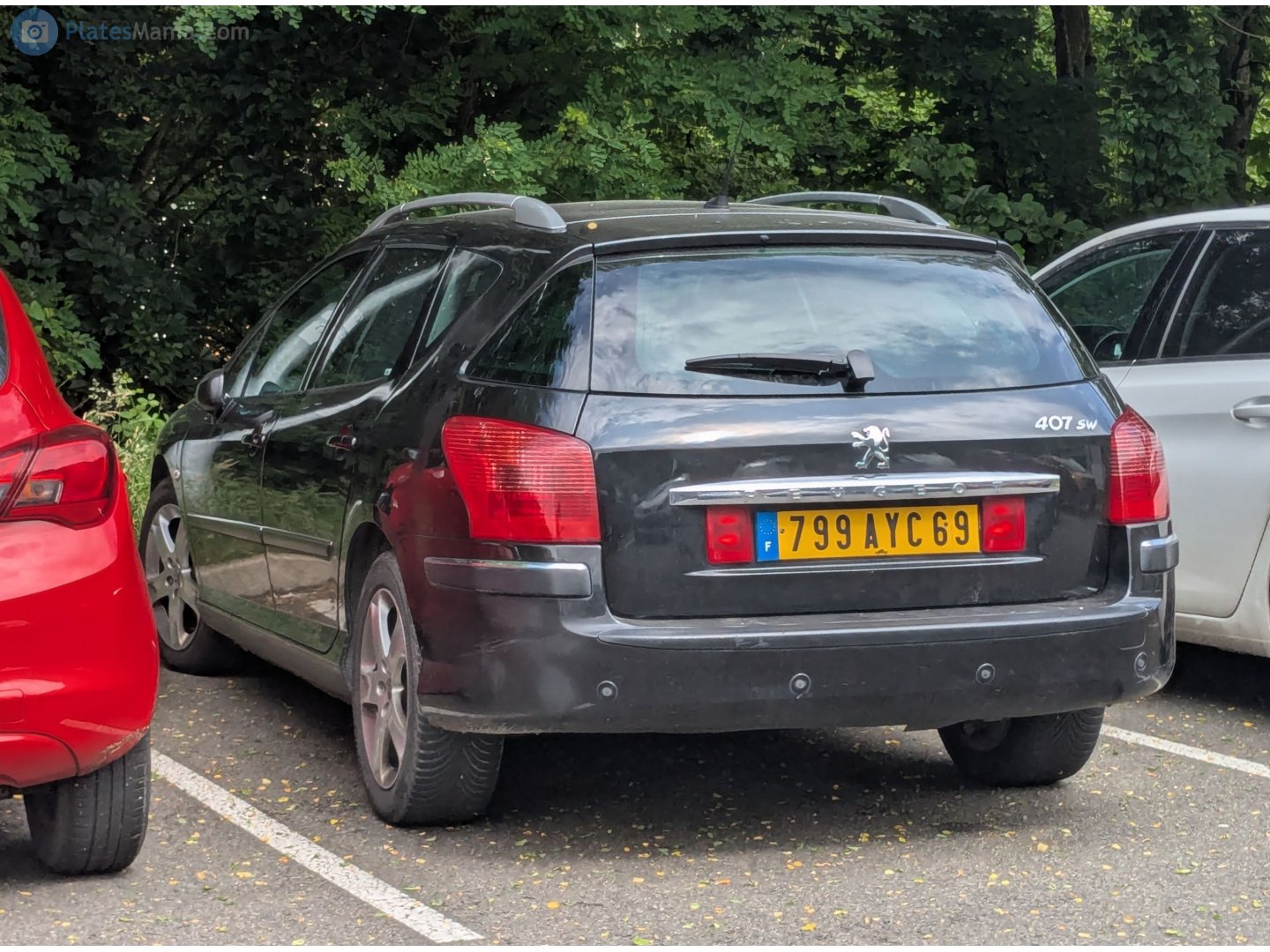 799 AYC 69, Peugeot 407 1st gen SW Wagon (D22), 2004–2010