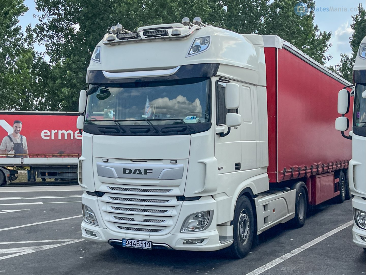 94AB519, DAF XF 4th gen, facelift, 2017–2022