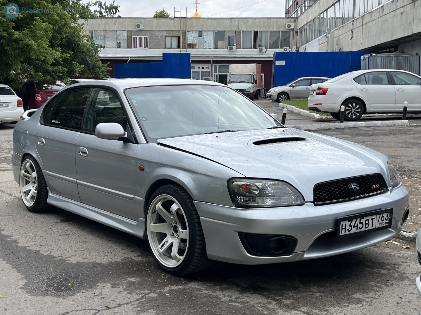 н 345 вт 763, Subaru Legacy 3rd gen Sedan (B4) (BE), 1998–2003