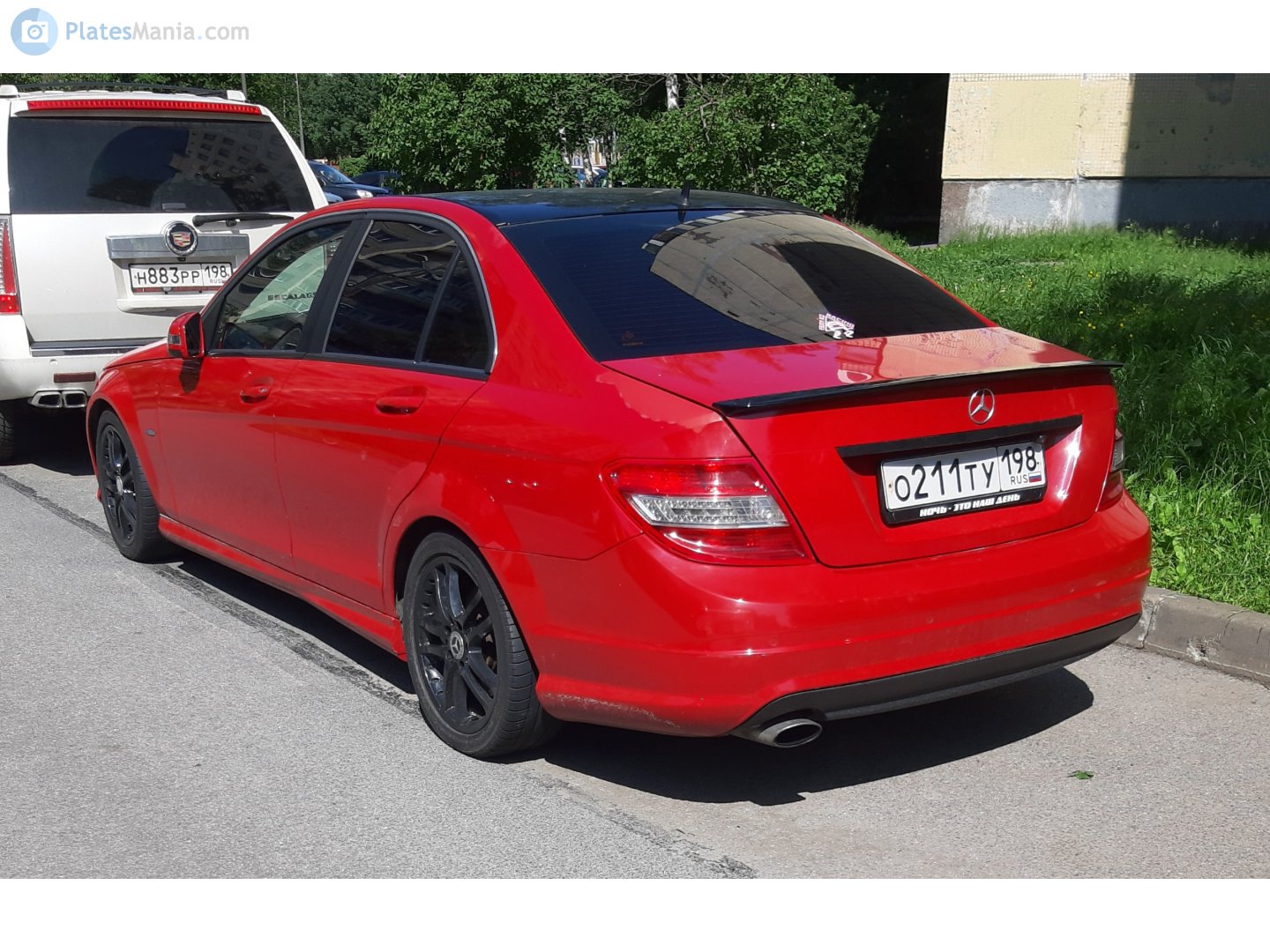 о 211 ту 198, Mercedes-Benz C-Klasse 3rd gen Sedan (W204), 2007–2015