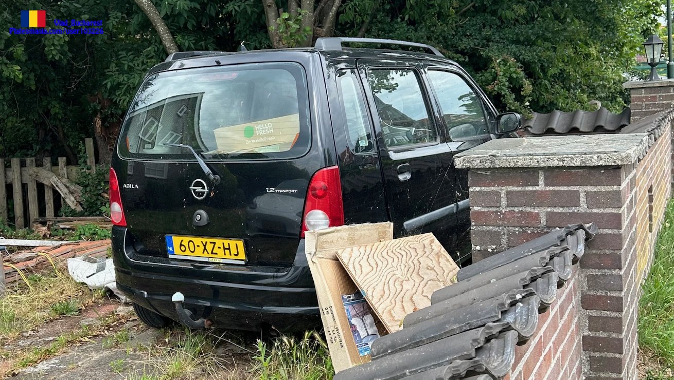 60-XZ-HJ, Opel Agila 1st gen (H08), 2000–2007