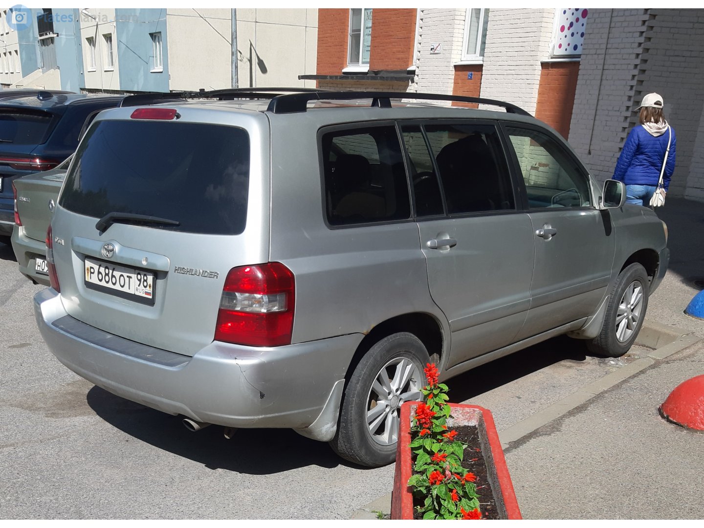 р 686 от 98, Toyota Highlander 1st gen (XU20), 2000–2007