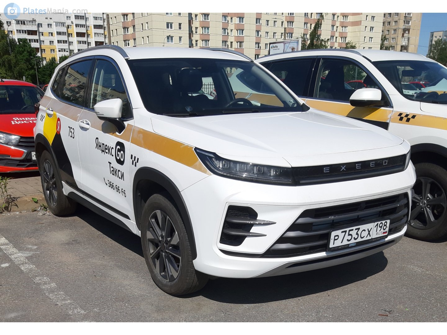 р 753 сх 198, Exeed (CheryExeed, Xingtu) LX (Zhuifeng) 1st gen, 2019–