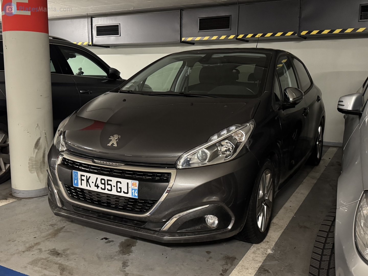 FK-495-GJ, Peugeot 208 1st gen 5-door Hatch (A9), facelift, 2015–2020