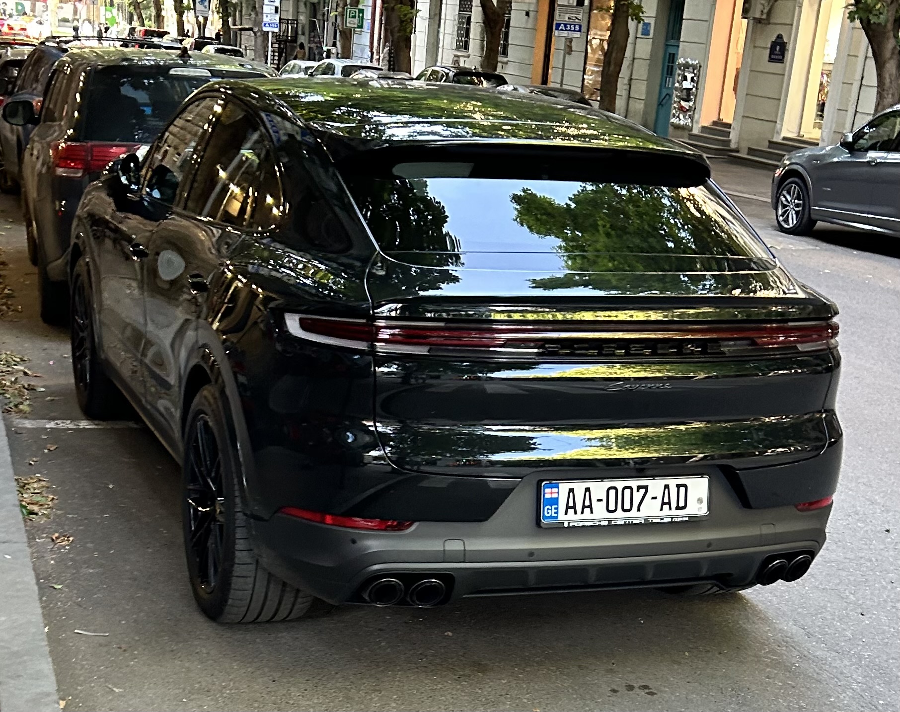 AA-007-AD, Porsche Cayenne 3rd gen Coupé (PO536; 9Y3), facelift, 2023–