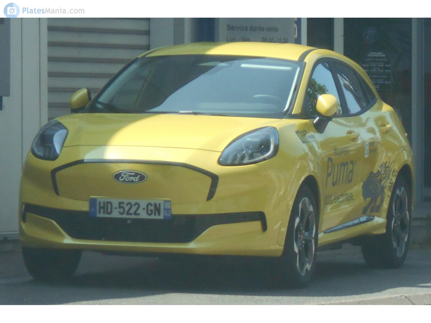 HD-522-GN, Ford Puma 2nd gen Crossover (BX726), 2019–