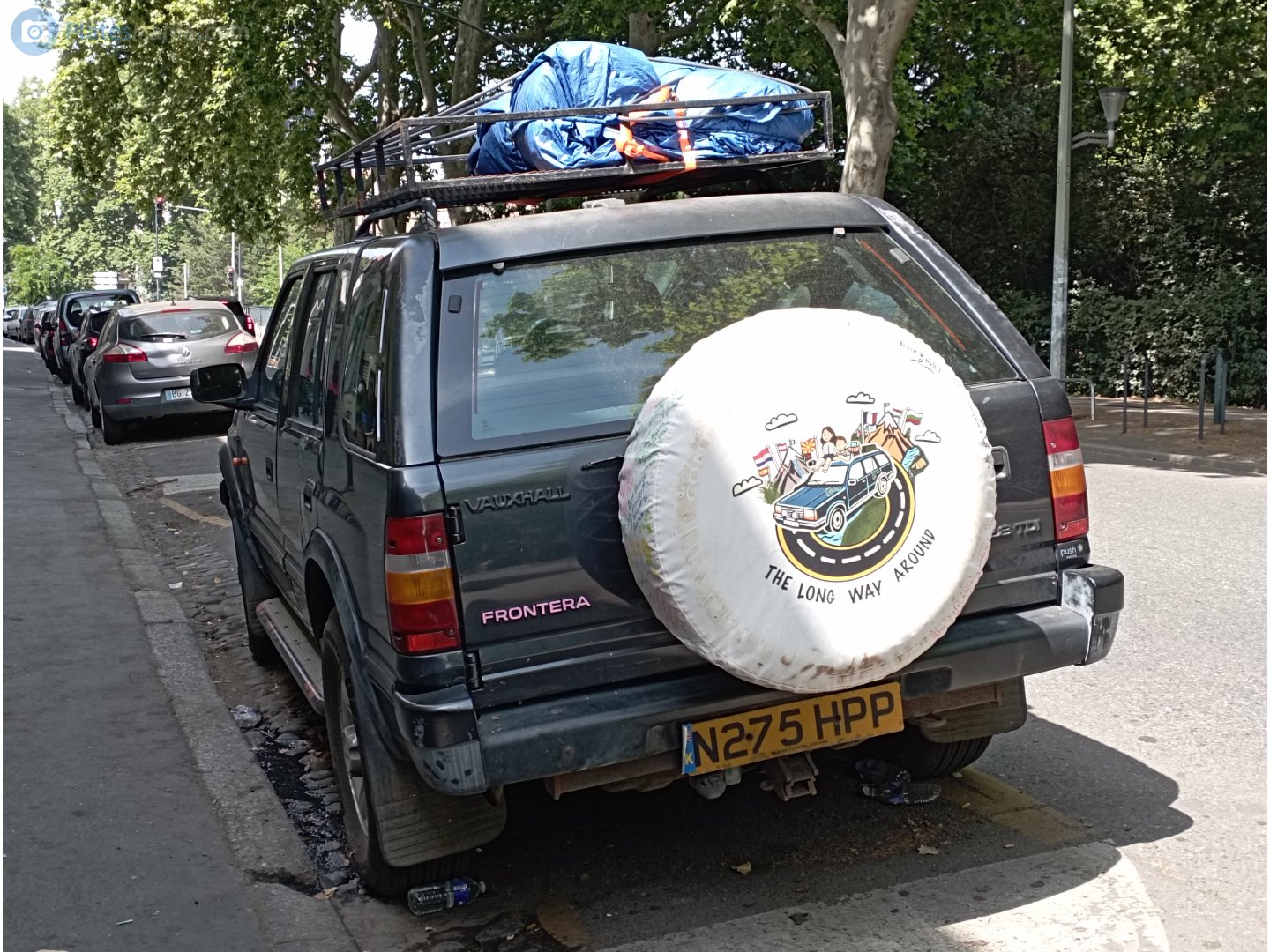 N275HPP, Vauxhall Frontera 1st gen 5-door SUV (U92), 1991–1998