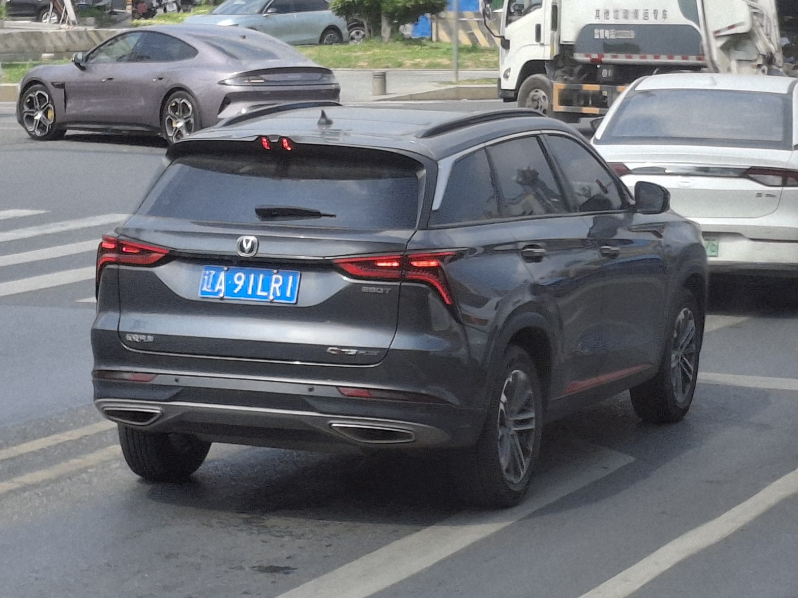 辽A·91LR1, Changan (Chana) CS75 2nd gen Plus, facelift, 2022–