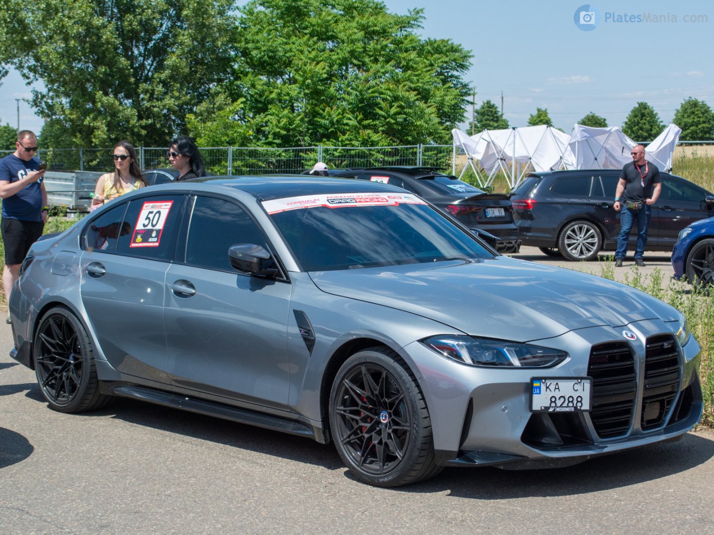 KA 8288 CI, BMW M3 6th gen Sedan (G80), 2020–
