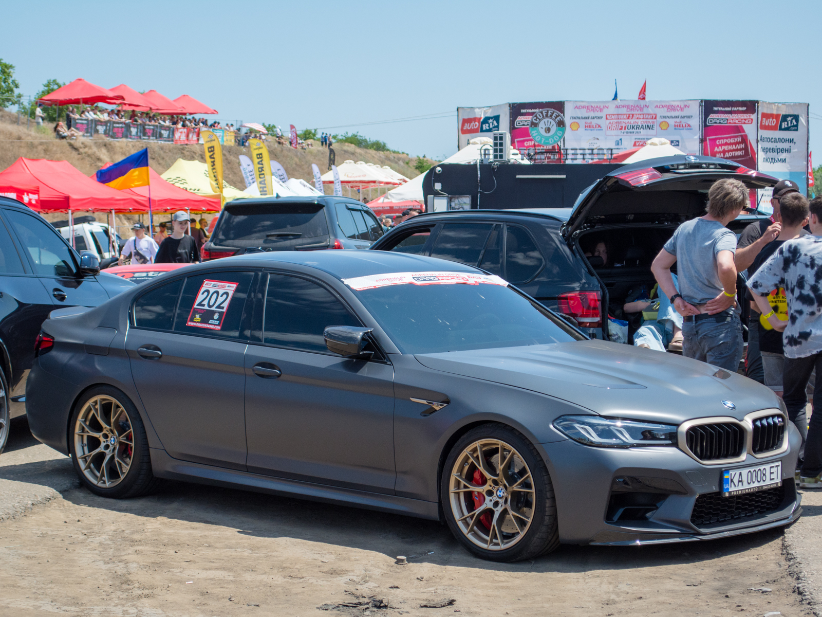 KA 0008 ET, BMW M5 6th gen (F90), facelift, 2020–2024