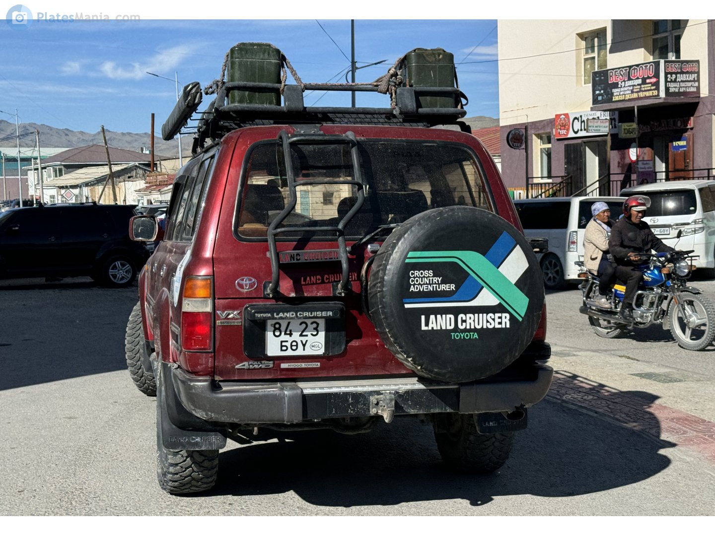 8423 БӨҮ, Toyota Land Cruiser 80 (J80), 1989–1997