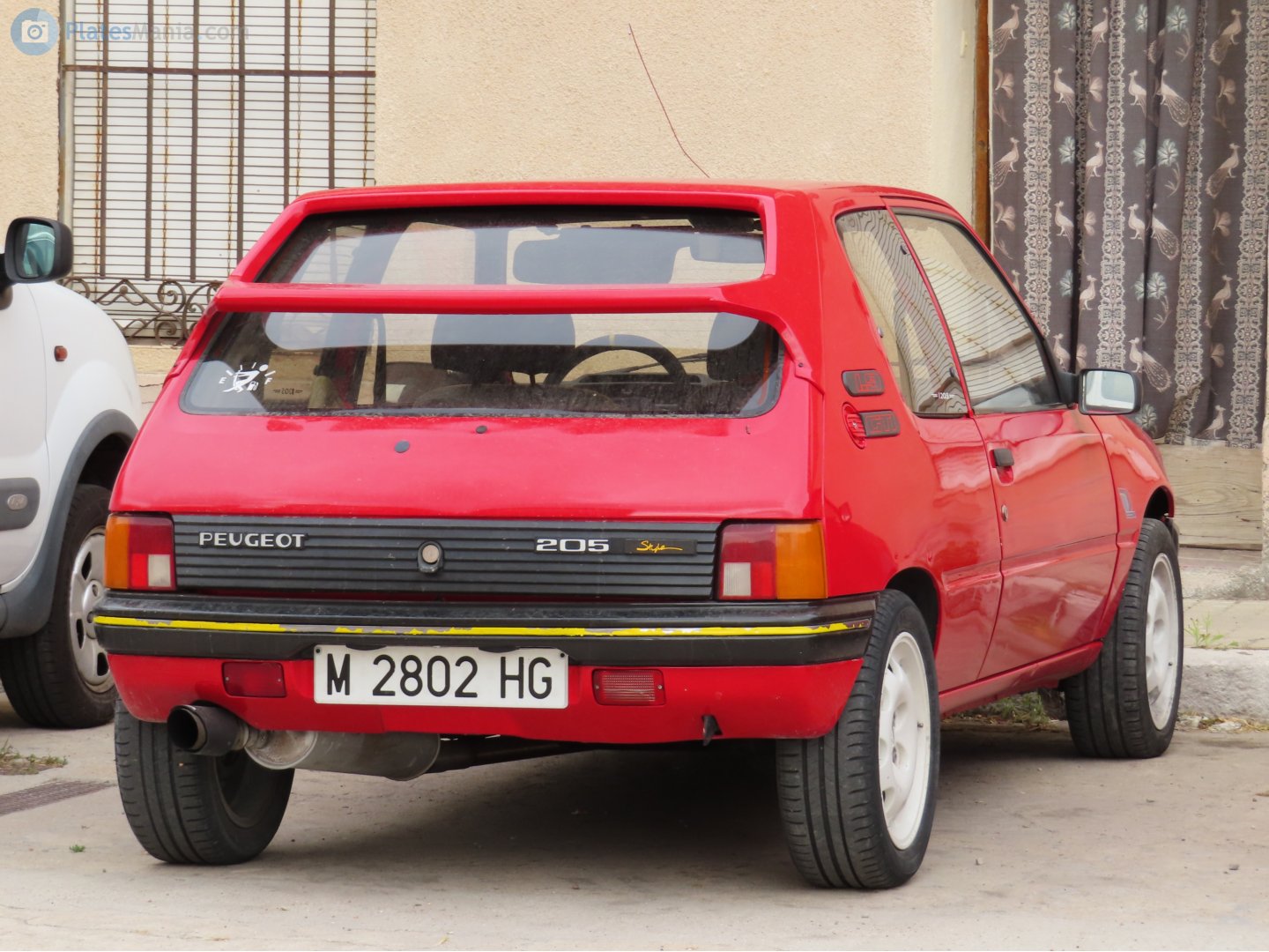 M 2802 HG, Peugeot 205 1st gen 3-door Hatch (20A/C), 1983–1998