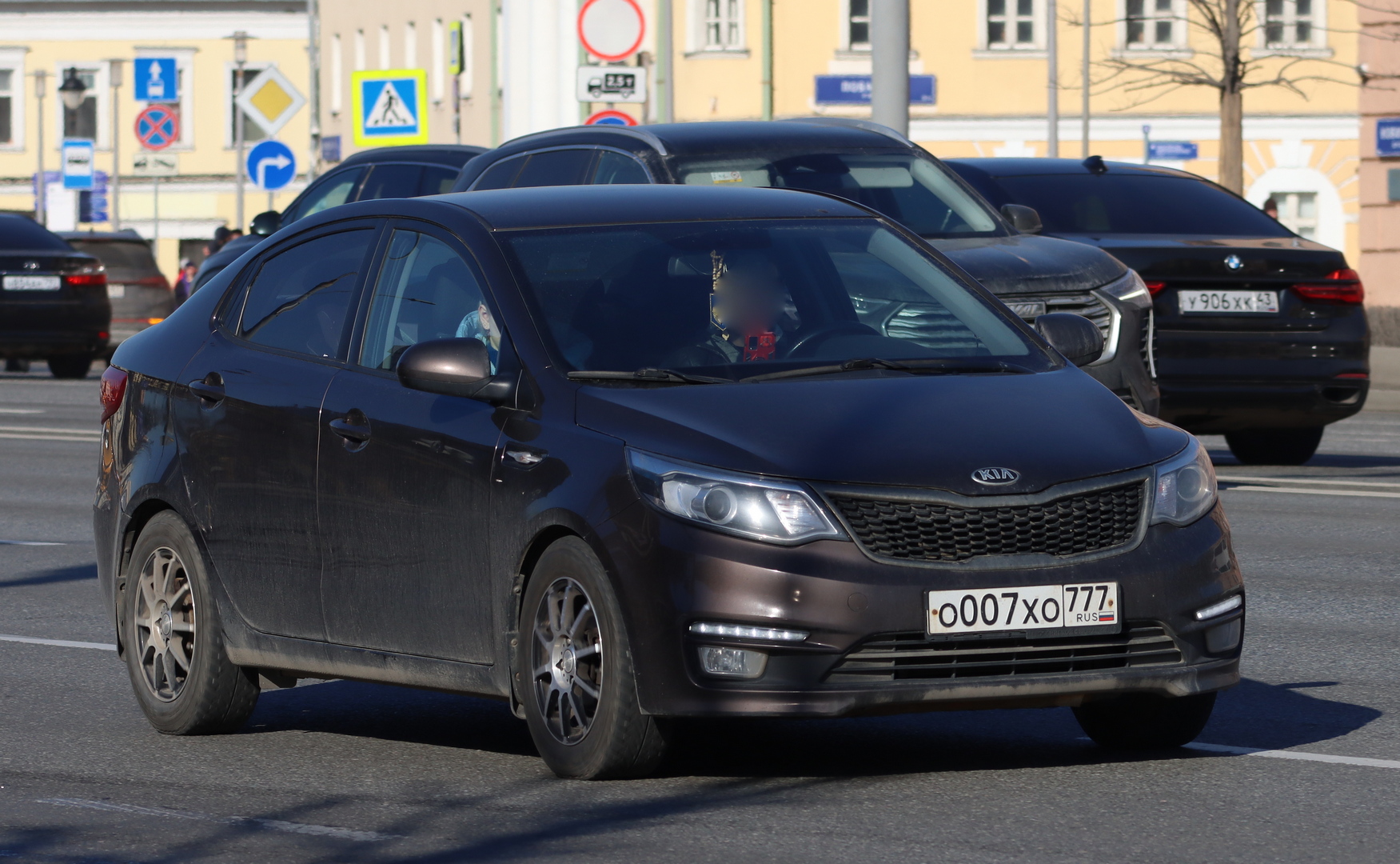 о 007 хо 777, Kia Rio 3rd gen Sedan (QB; CIS-market), facelift, 2015–2017