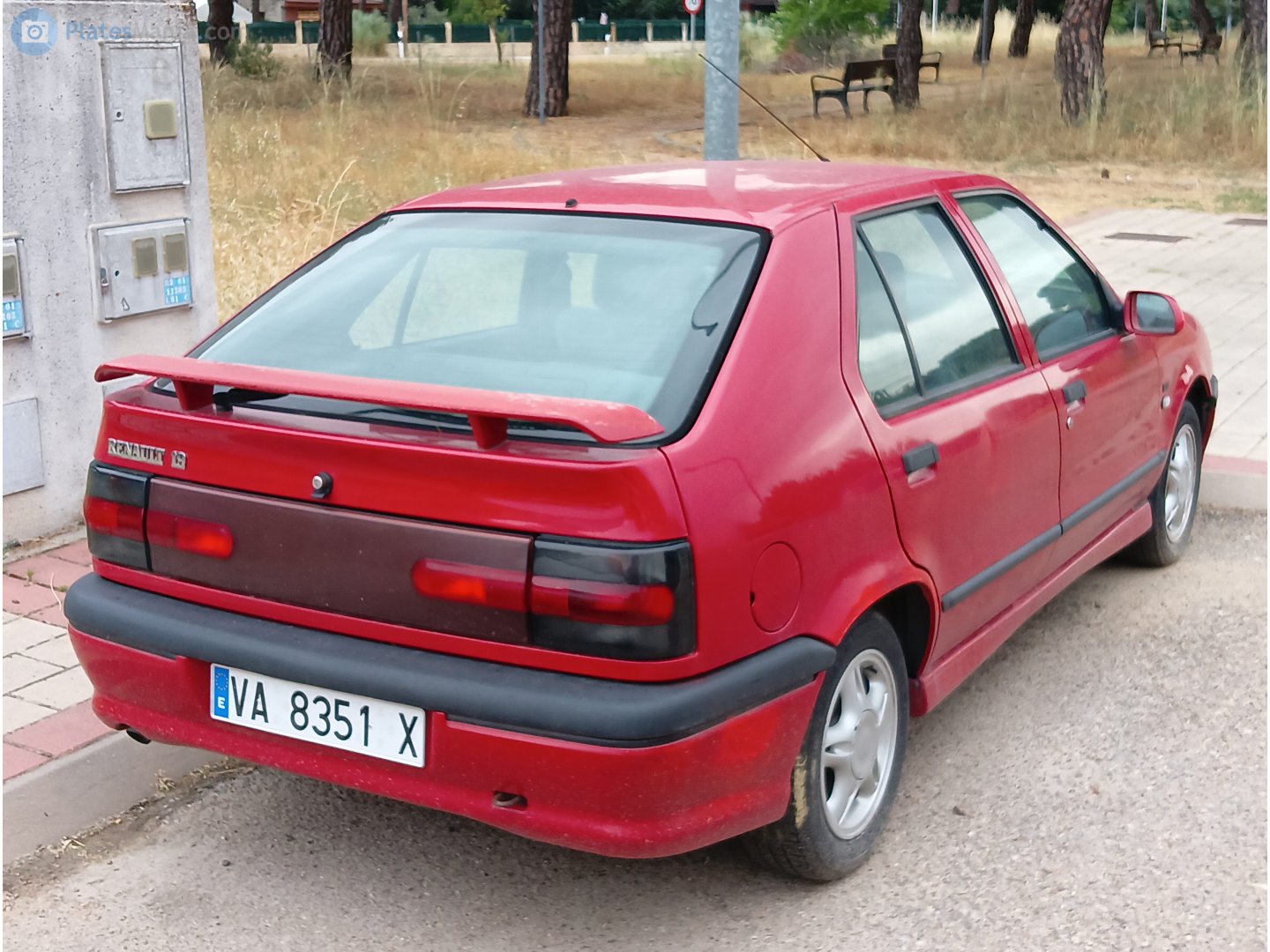VA 8351 X, Renault 19 1st gen 5-door Hatch (B53), facelift, 1992–1996 (–1999 for LATAM- and –2000 for TR-market)