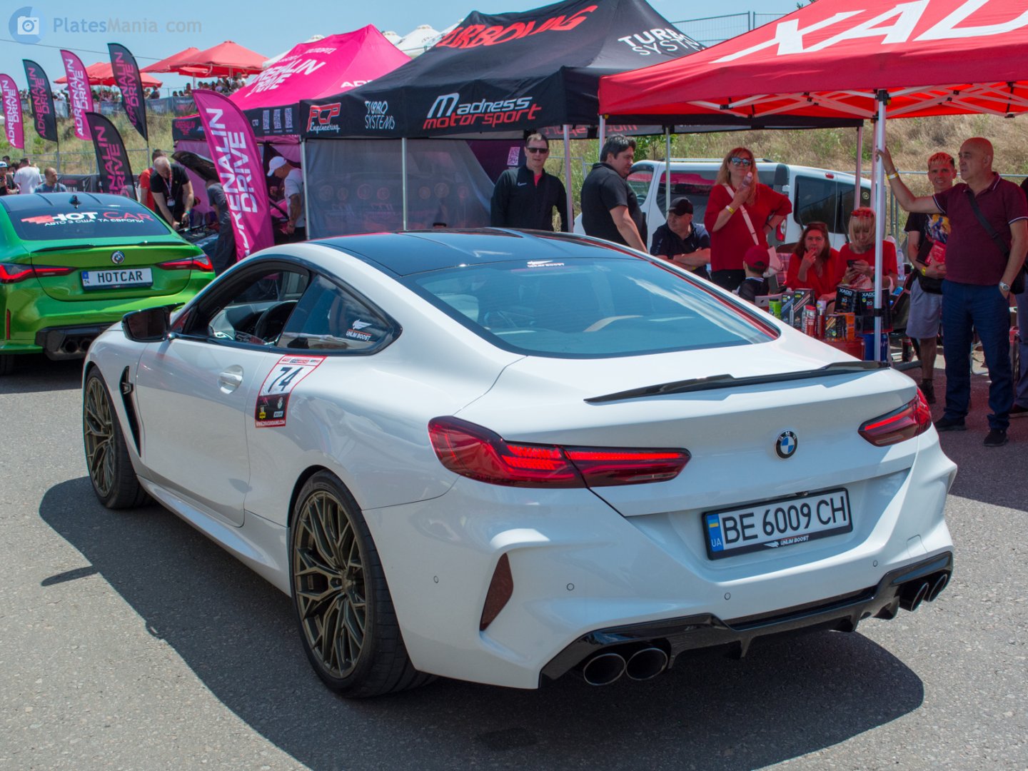 BE 6009 CH, BMW 8 Series 2nd gen Coupé (G15), 2018–