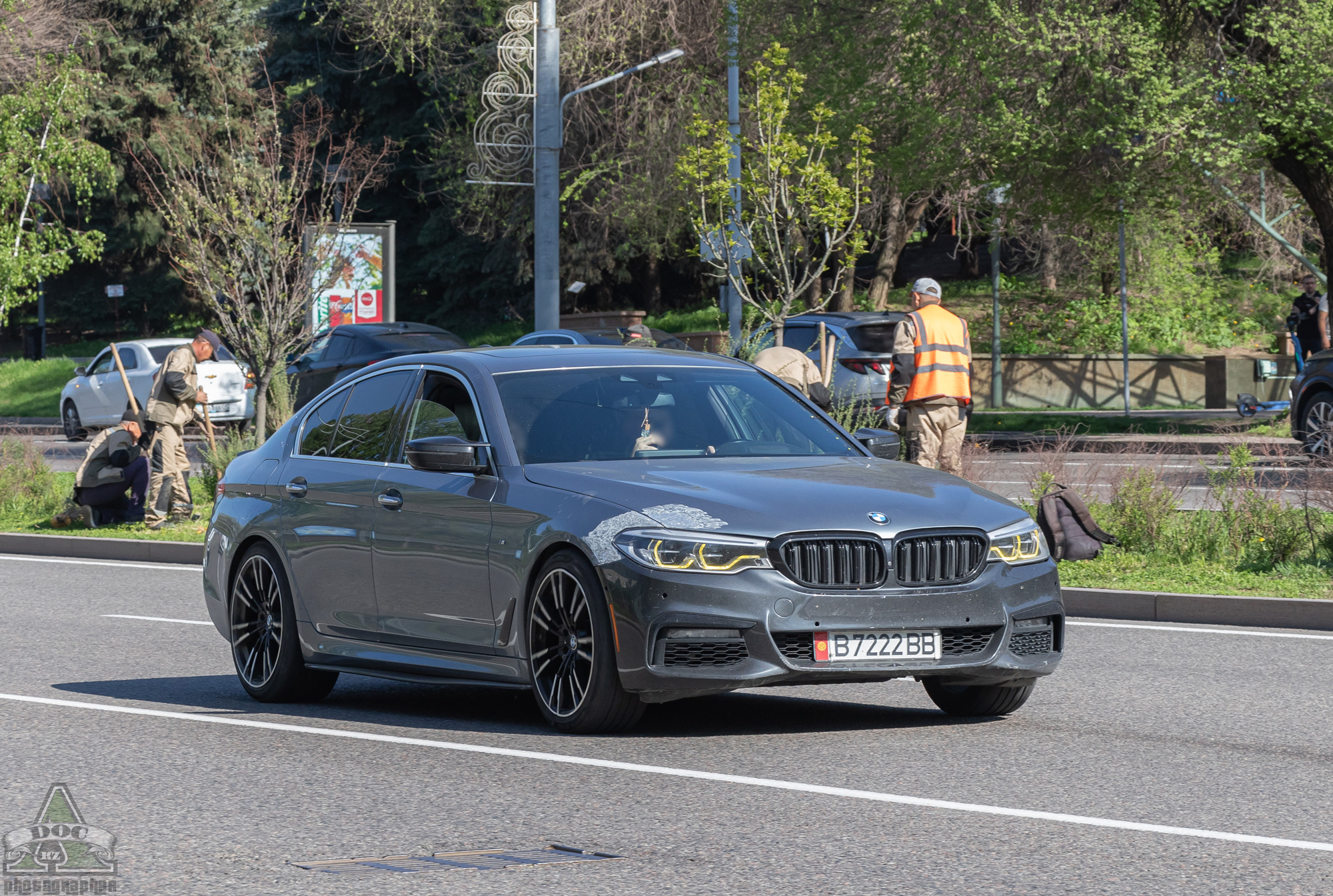 B 7222 BB, BMW 5 Series 7th gen Sedan (G30/G38), 2017–2020