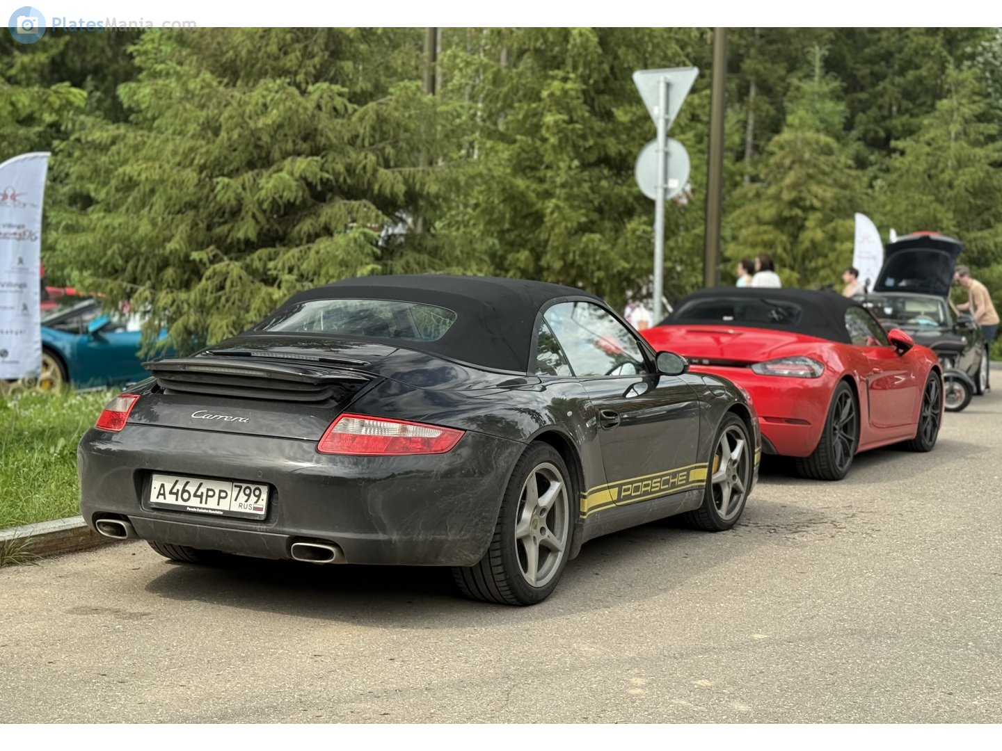 а 464 рр 799, Porsche 911 6th gen Cabrio (997.1), 2005–2009