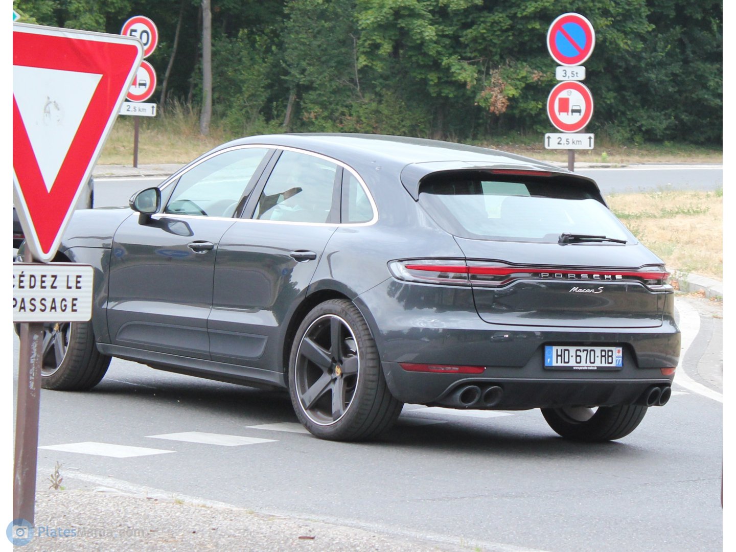 HD-670-RB, Porsche Macan 1st gen (95B),  1st facelift, 2018–2021