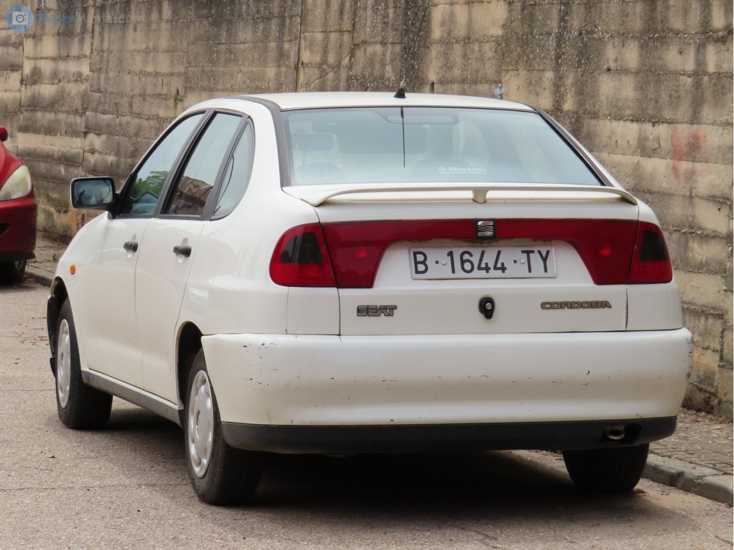 B 1644 TY, SEAT Córdoba 1st gen Sedan (6K1), 1993–1999