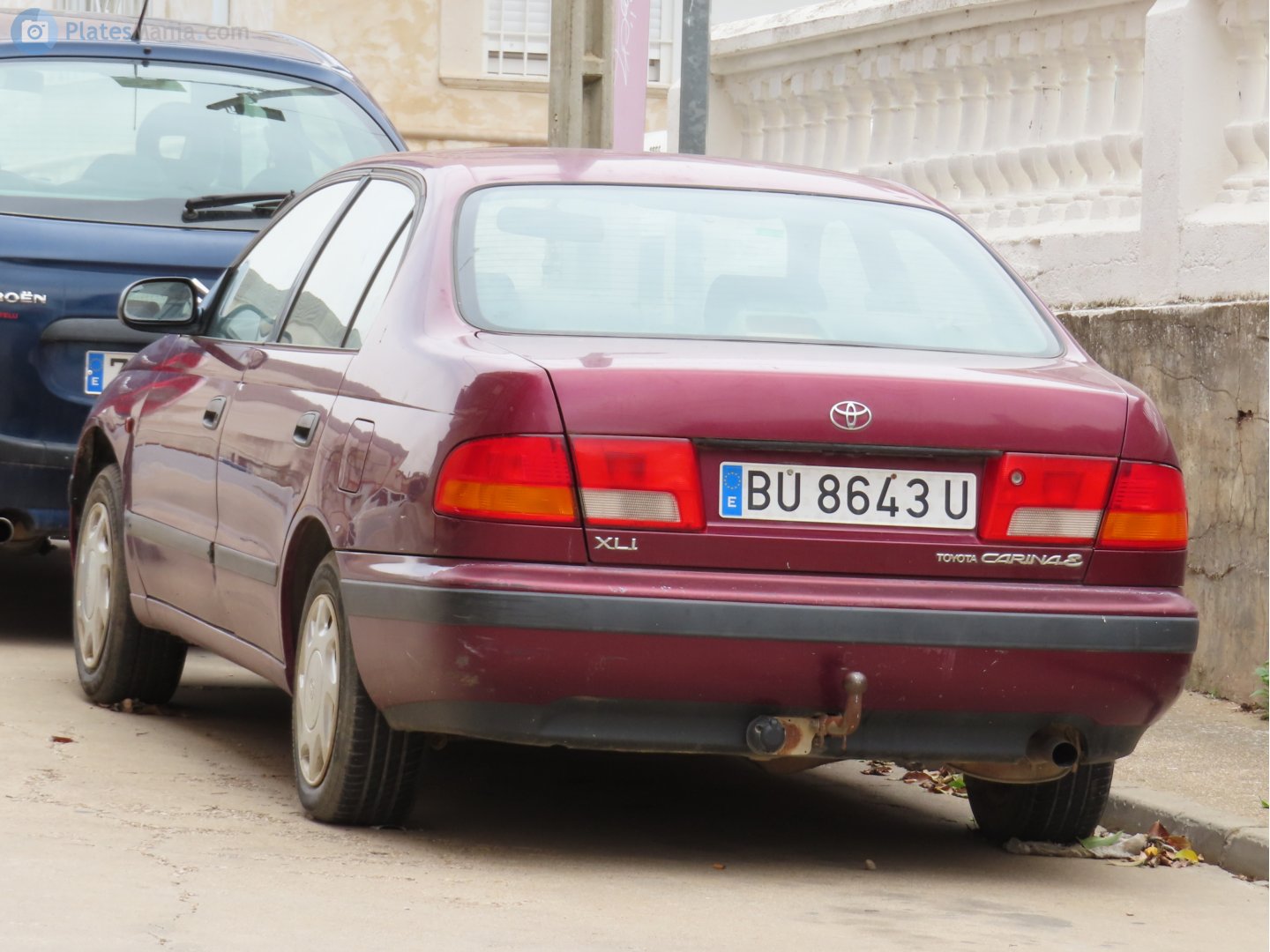 BU 8643 U, Toyota Carina E 1st gen Sedan (T190), 1992–1998