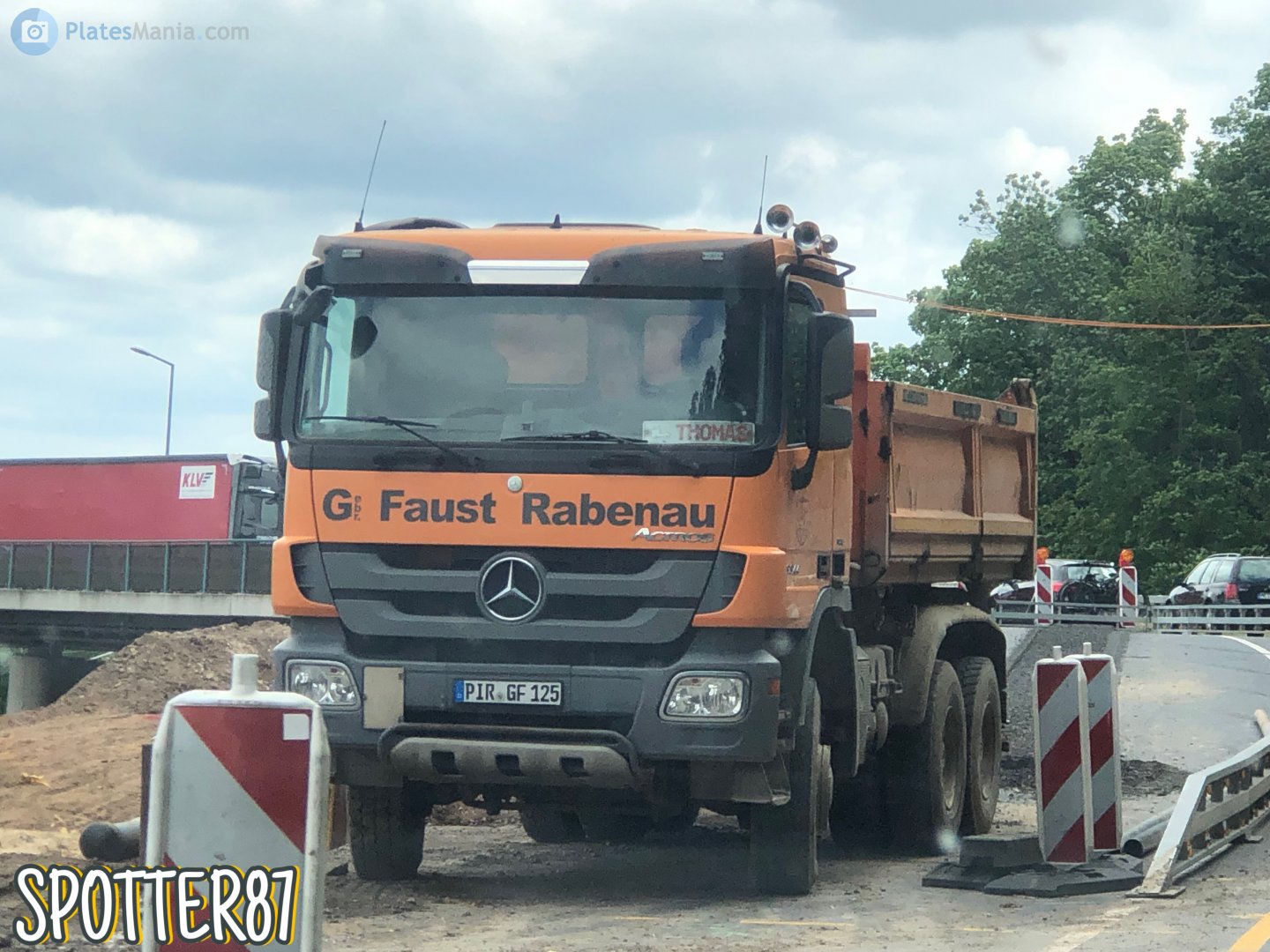 PIR GF 125, Mercedes-Benz Actros 