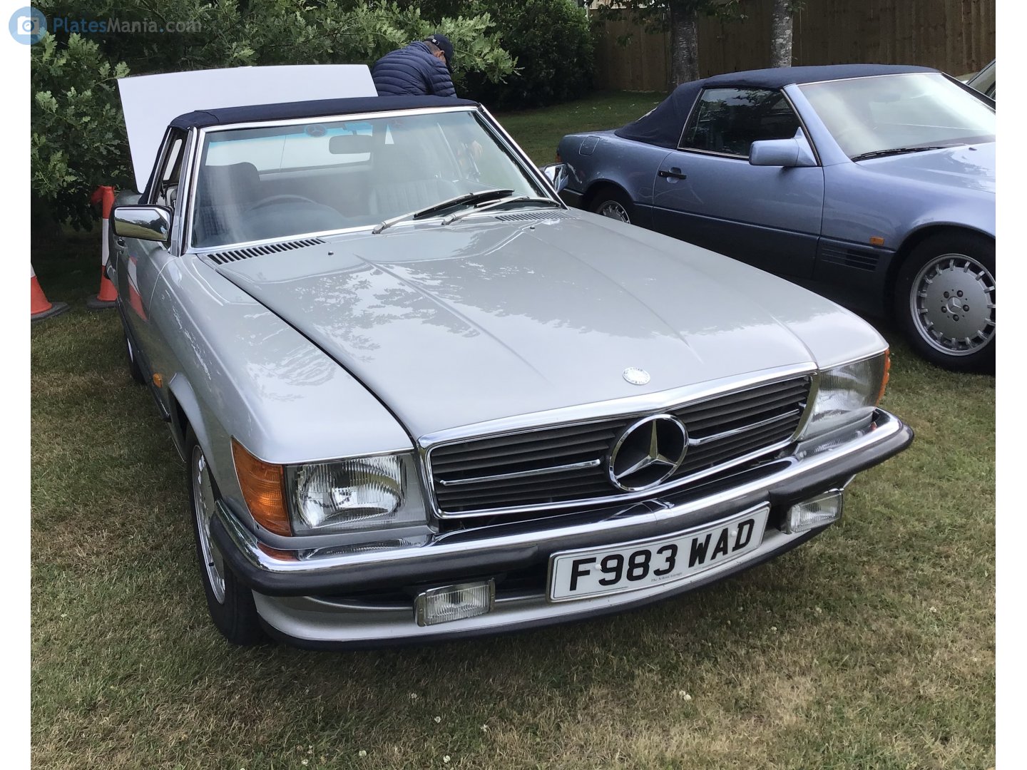 F983WAD, Mercedes-Benz SL-Klasse 3rd gen (R107), 1971–1989