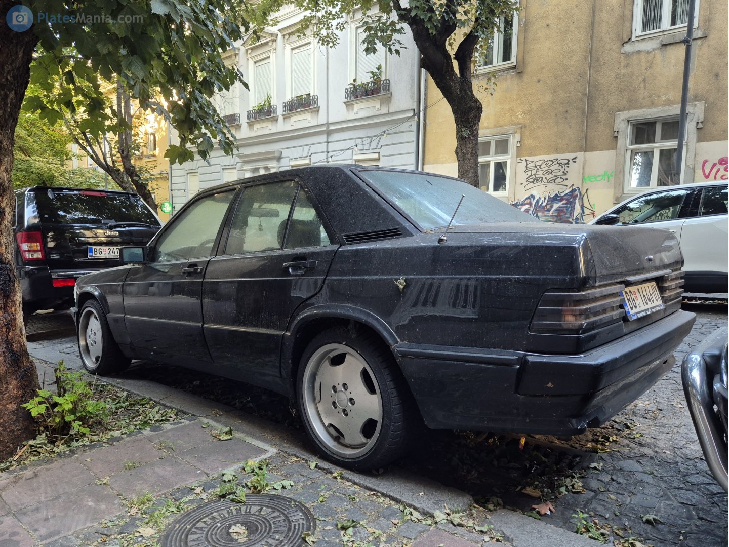 BG 1646-UX, Mercedes-Benz C-Klasse 190 Sedan (W201), 1982–1993