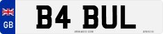 License plate of the United Kingdom, 1983 year system