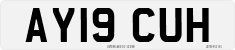 License plate of the United Kingdom, 2001 year system