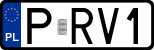License plates of Poland, Regular car plates