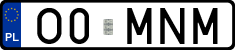 License plates of Poland, Vanity Plates