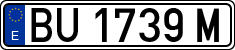 License plates of Spain, 1971 year series