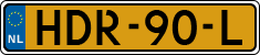 License plate of the Netherlands, Cars