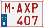 License plate of Belgium, Regular plates (2010)