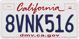 California, Passenger Car (1ABC234)