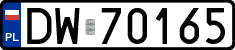 License plates of Poland, Regular car plates